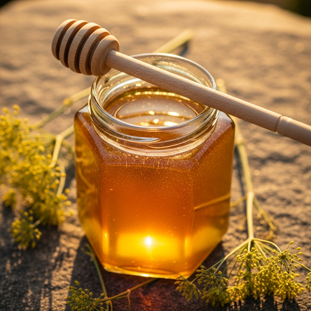 Wild Fennel Honey