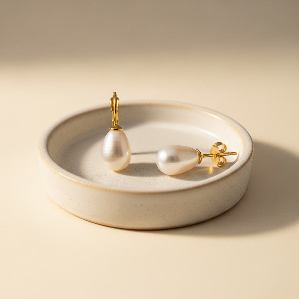 River Pearl Studs