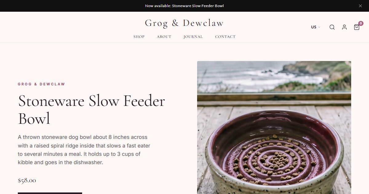Grog & Dewclaw storefront