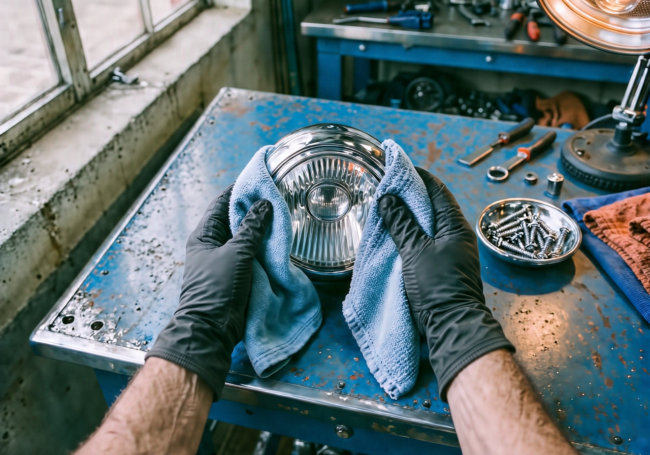 Everything Restored Seven Inch Round Headlamps, Pair is for — nothing it isn’t.