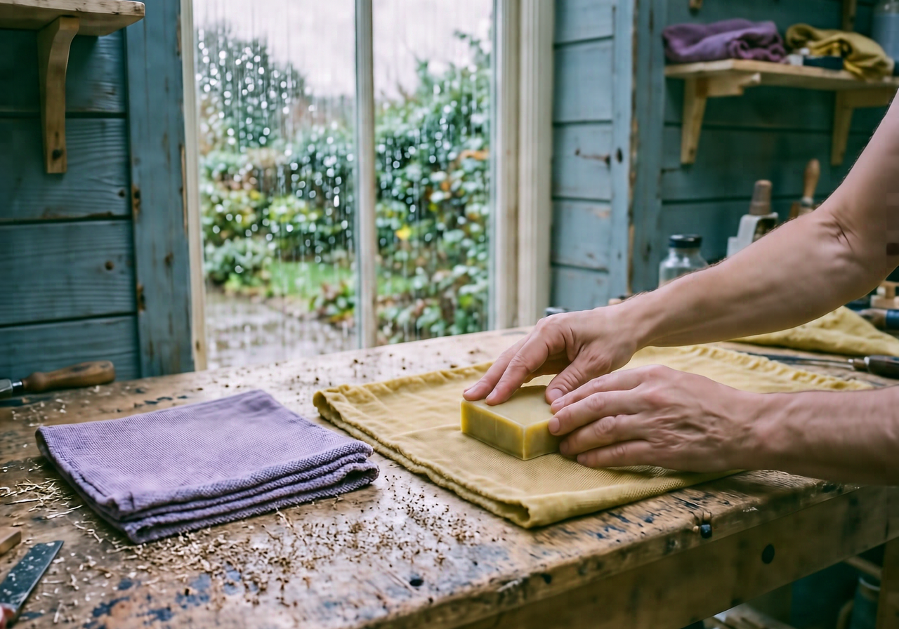 Everything Waxed Canvas Rain Smock is for — nothing it isn’t.