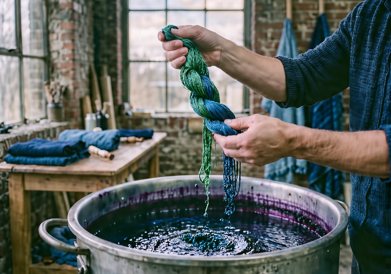 Everything Indigo Embroidery Floss, Twelve Skeins is for — nothing it isn’t.