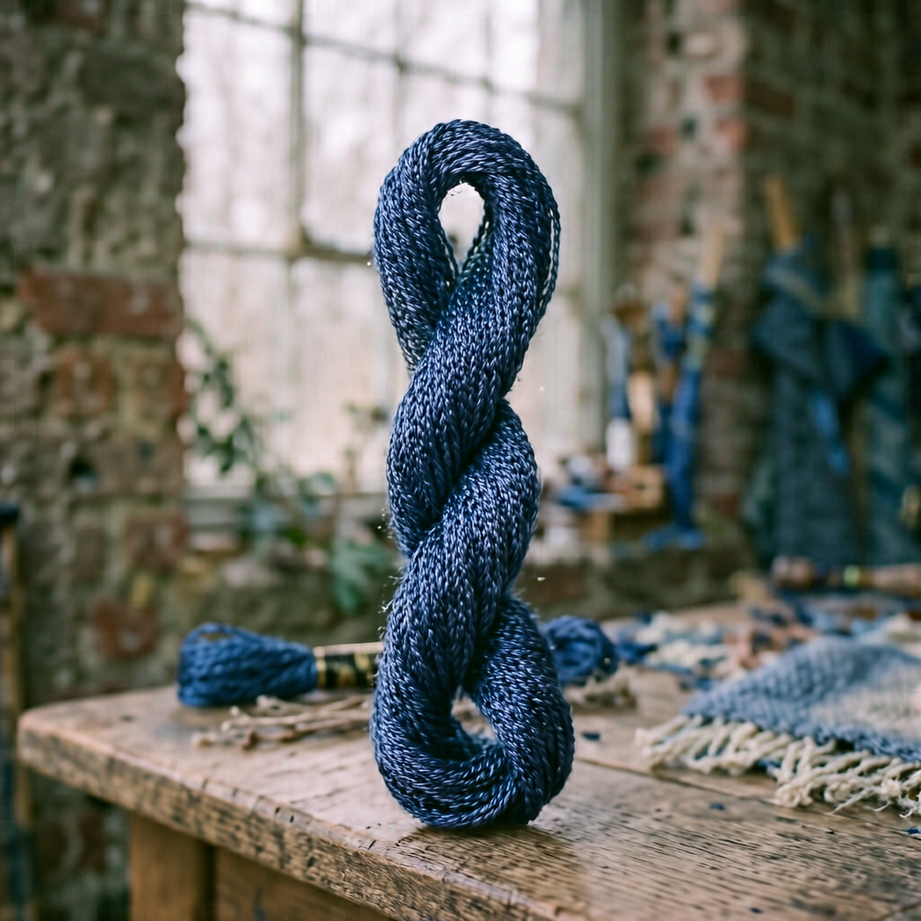 Try Indigo Embroidery Floss, Twelve Skeins today.
