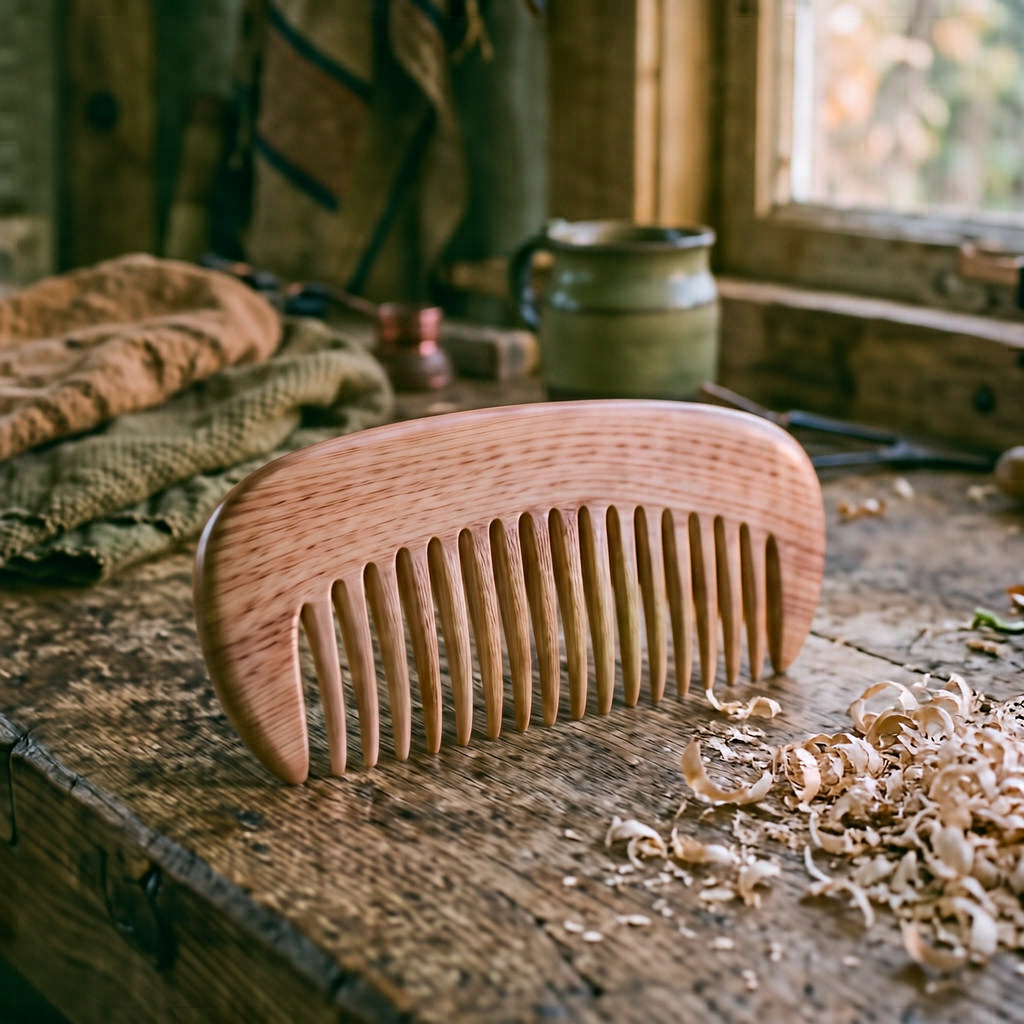 Try Wide Tooth Pear Wood Comb today.