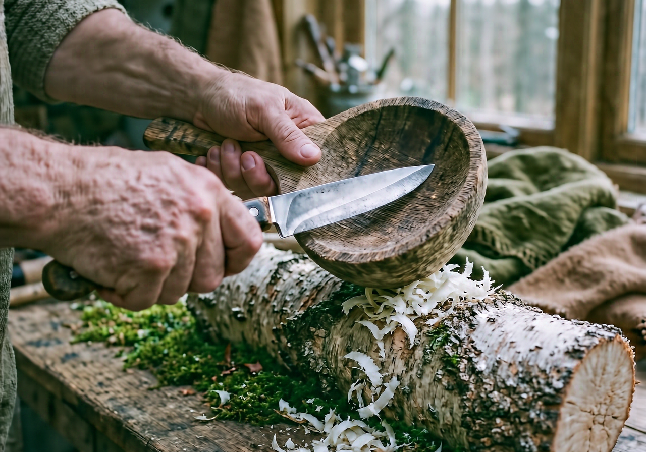 Everything Birch Handle Sloyd Knife is for — nothing it isn’t.