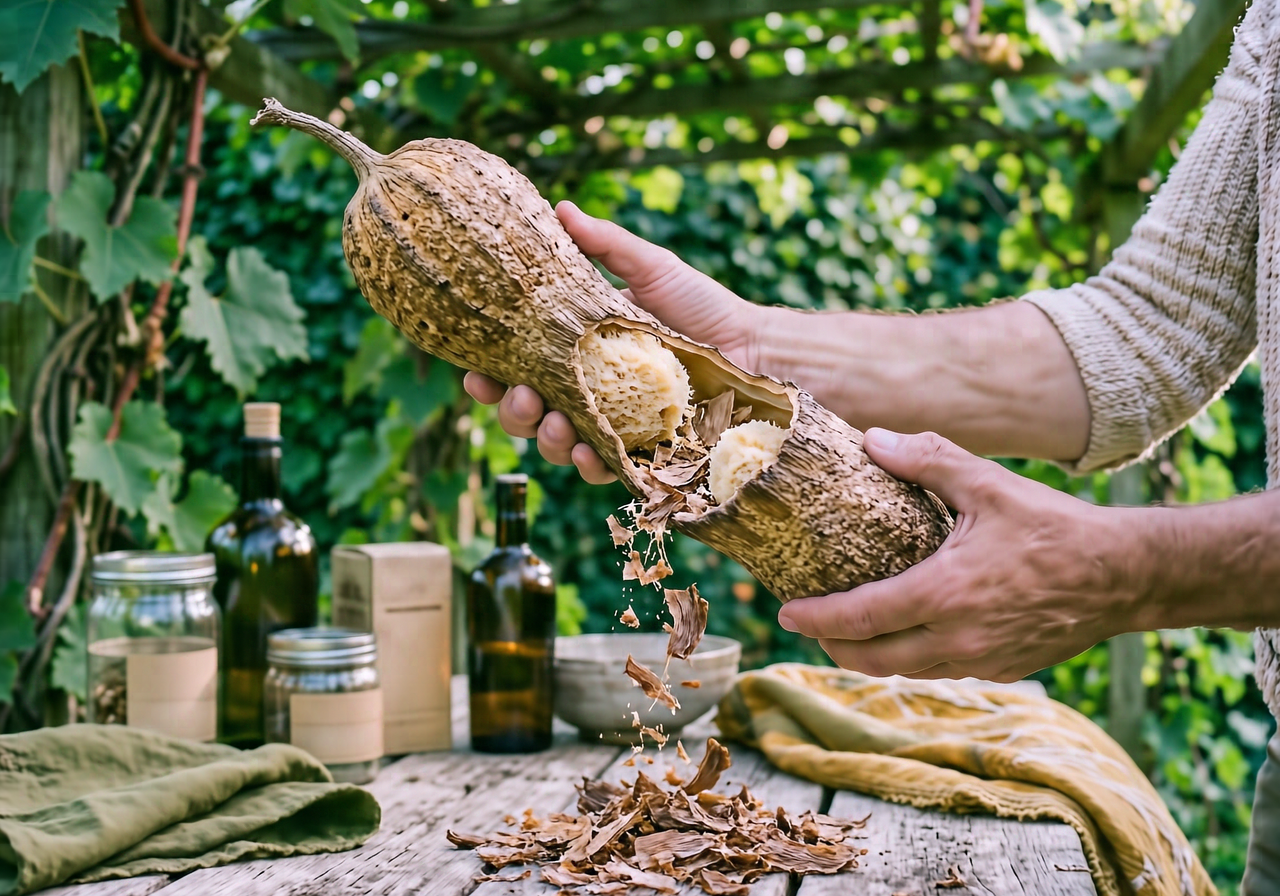 Everything Whole Luffa Sponge, Pair is for — nothing it isn’t.