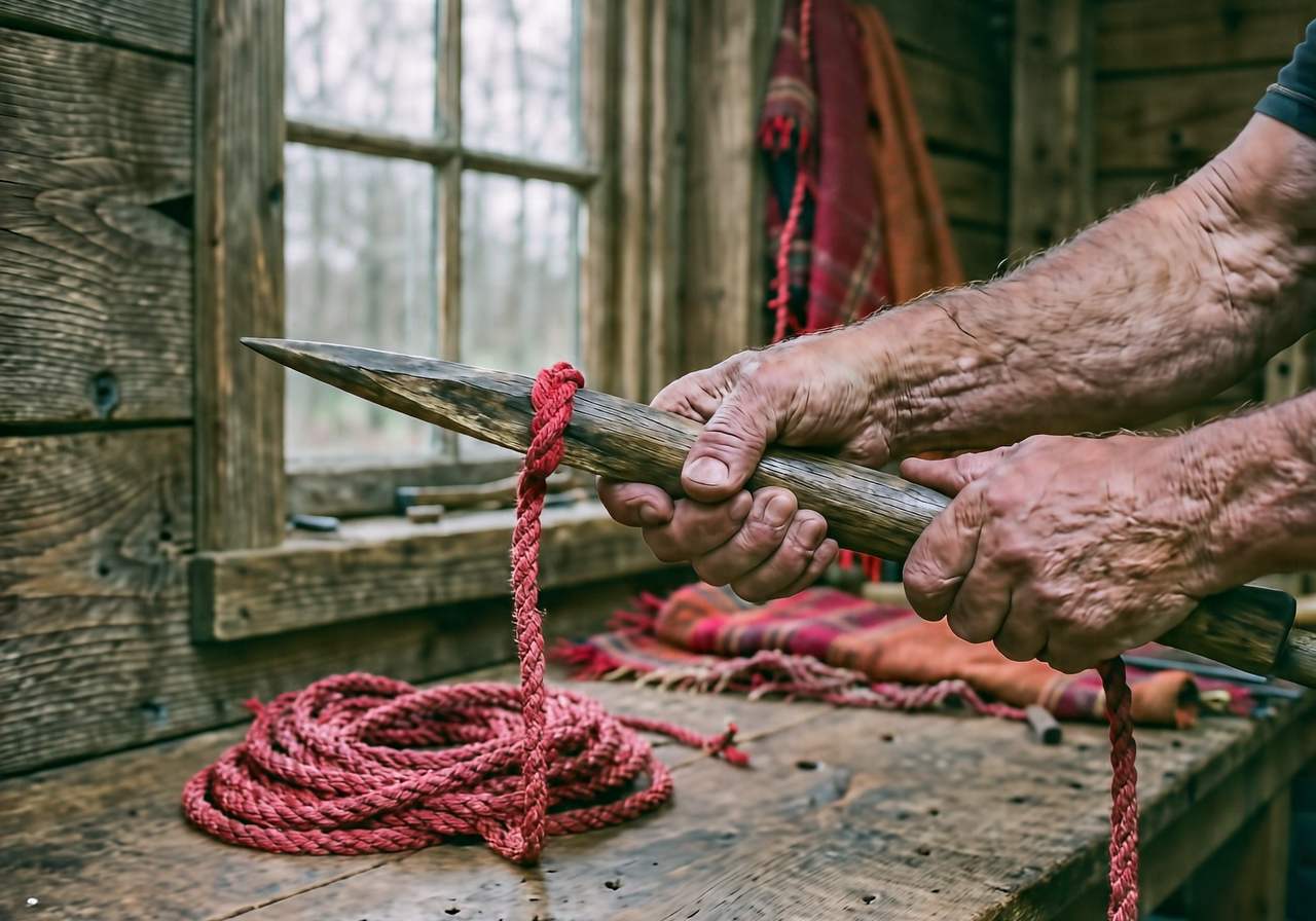 Everything Spliced Rope Dog Lead, Signal Red is for — nothing it isn’t.
